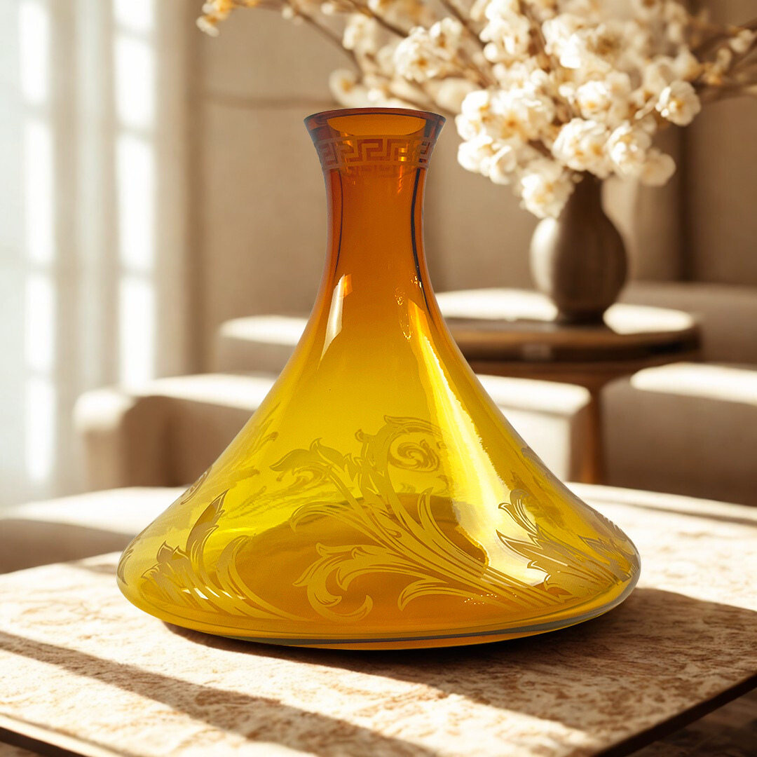 DECANTER VERSACE ARABESQUE CRISTAL AMBAR