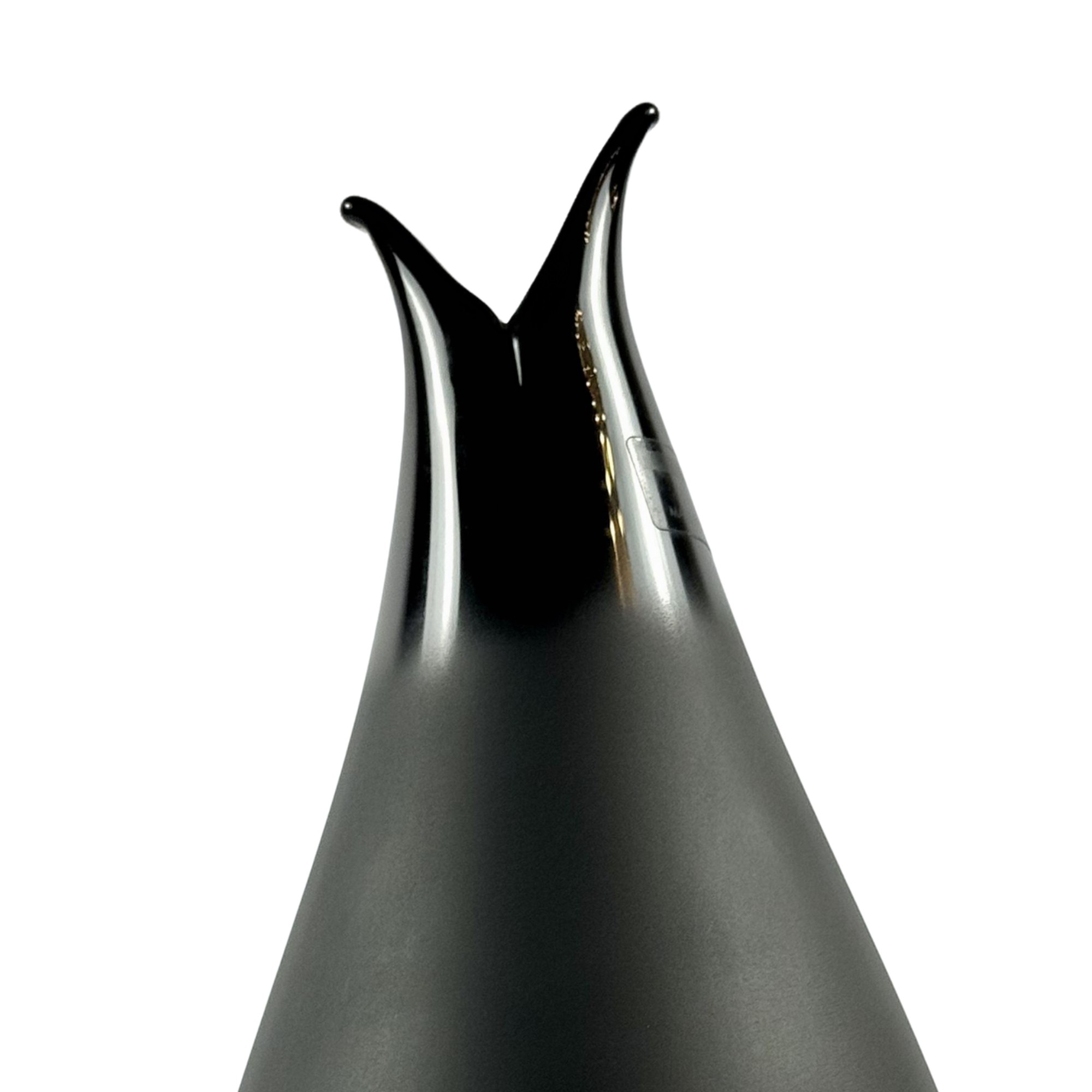 VASO GERMOGLIO CRISTAL PRETO FOSCO