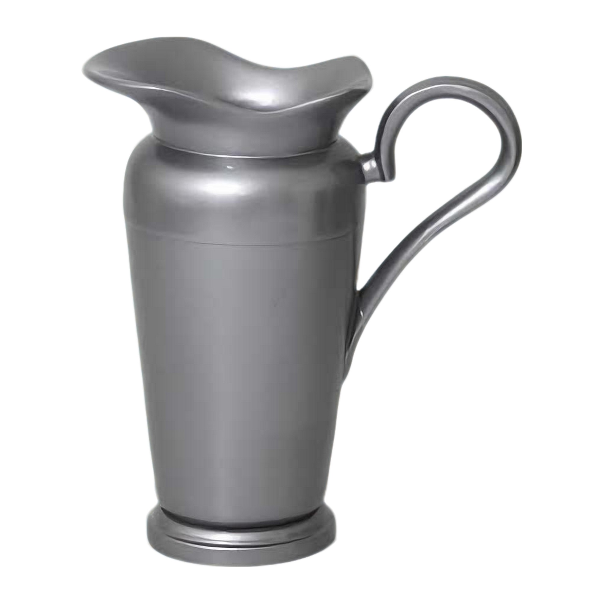 VASO JARRA MARIA ANTONIETA RESINA PRATEADO MODALI DESIGN