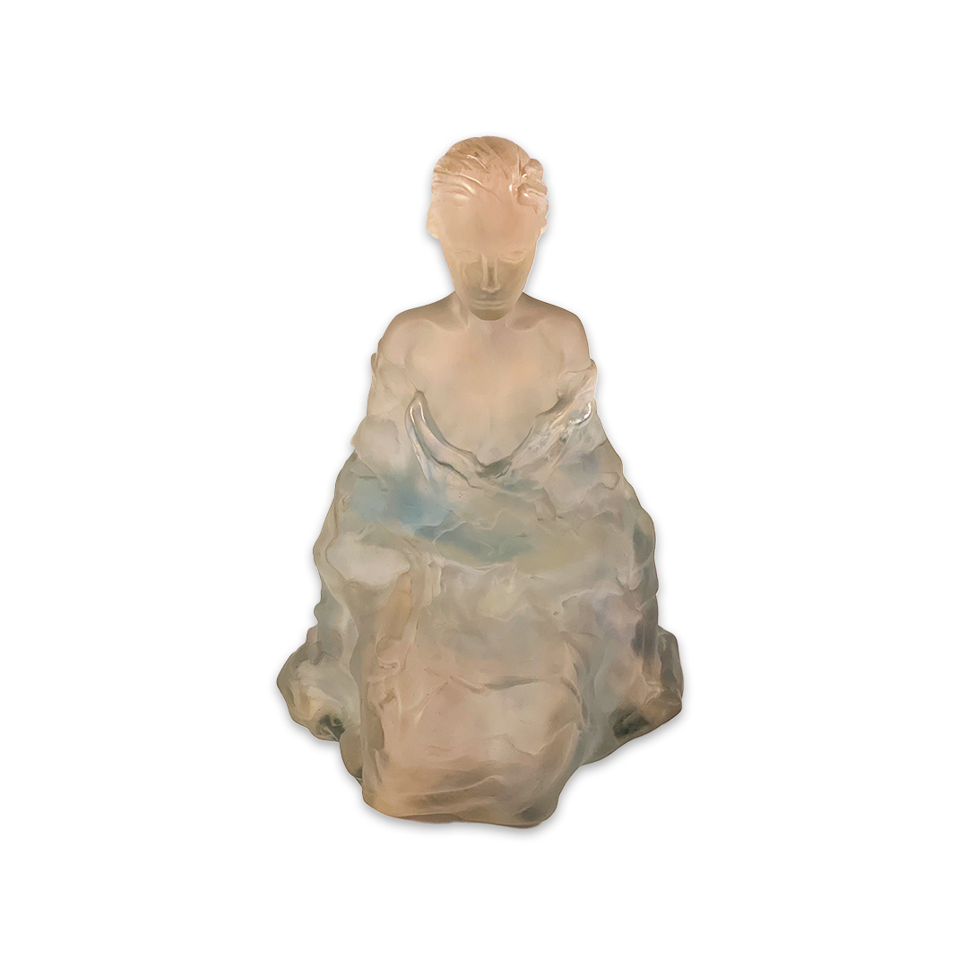 ESCULTURA ATHENA CHABROLLE EM CRISTAL DAUM