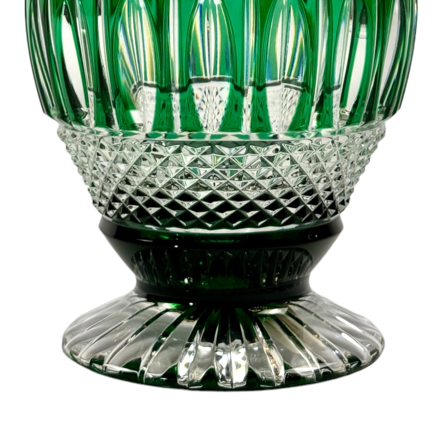 VASO TOMMY CRISTAL VERDE SAINT LOUIS