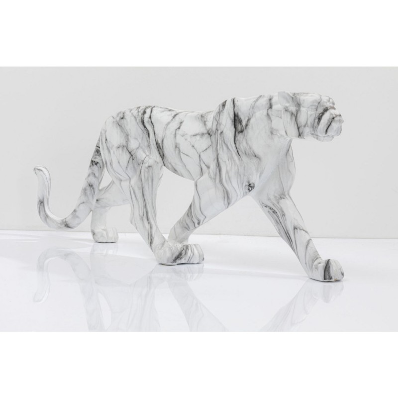 ESCULTURA LEOPARDO MARMORE 