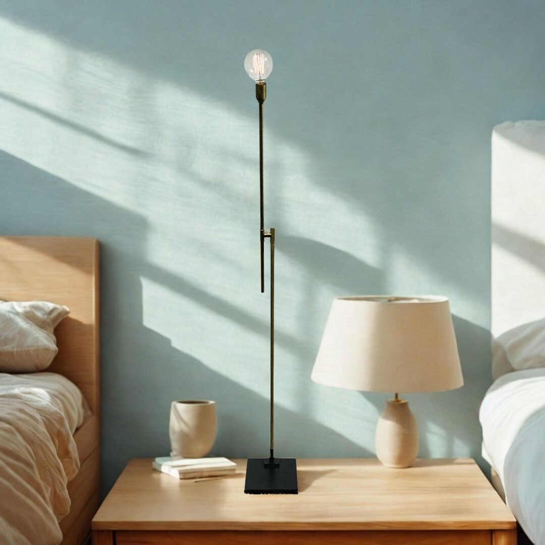 LUMINARIA CLICK 110V METAL DOURADO MODALI DESIGN