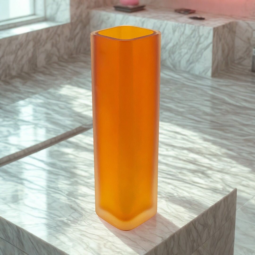 VASO ZATTERE CRISTAL RUBI/TOPAZIO FOSCO FORMIA