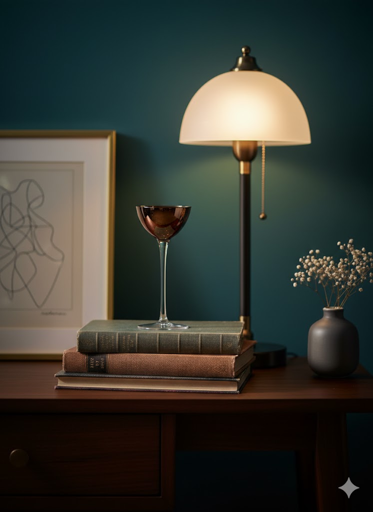 TACA LICOR VIDRO COBRE MODALI DESIGN JOGO 4 PECAS