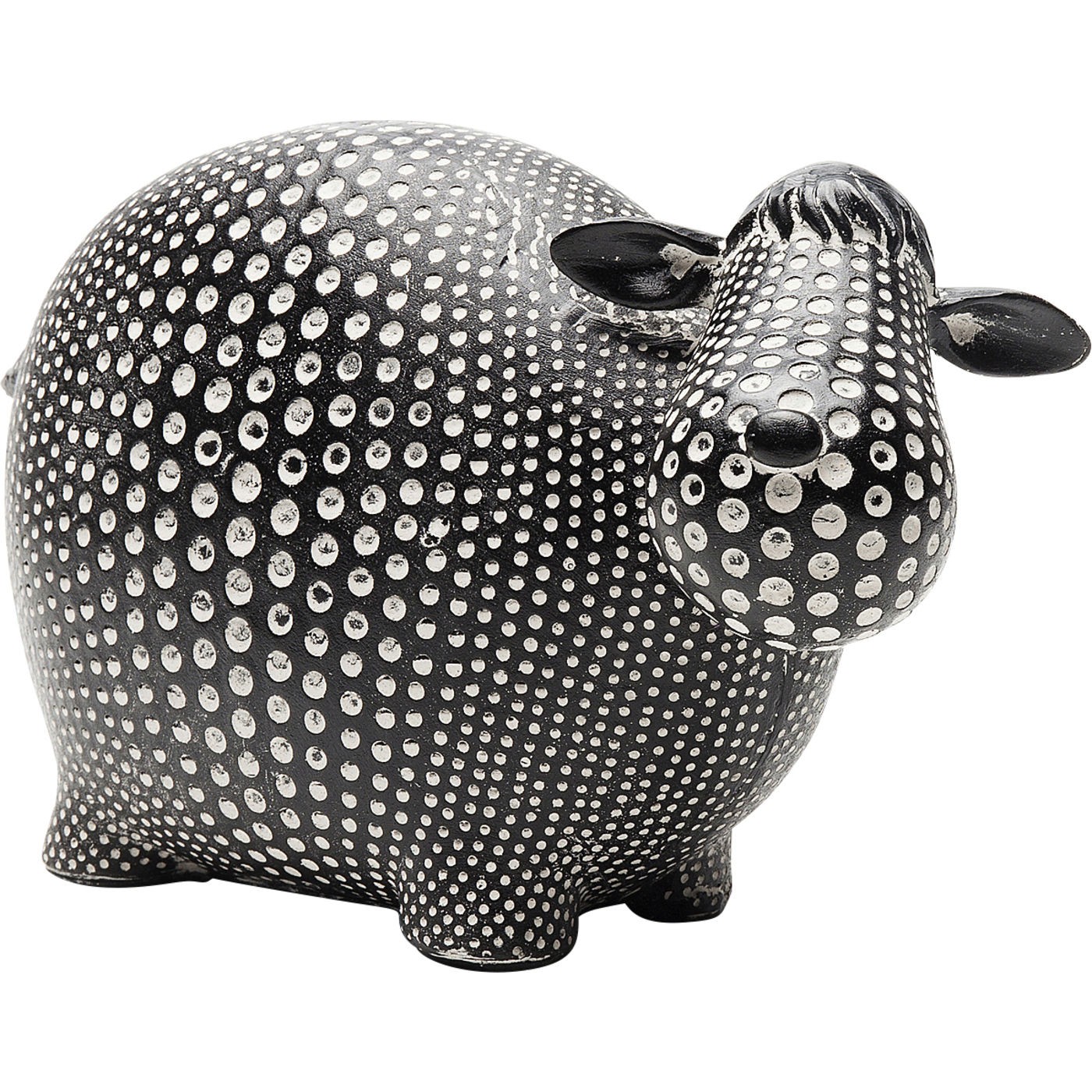 ESCULTURA COFRE OVELHA RESINA 