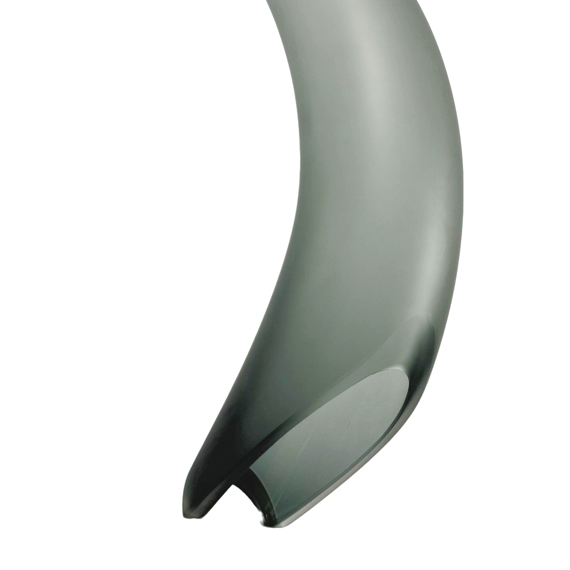 VASO TARCO CRISTAL CINZA FOSCO