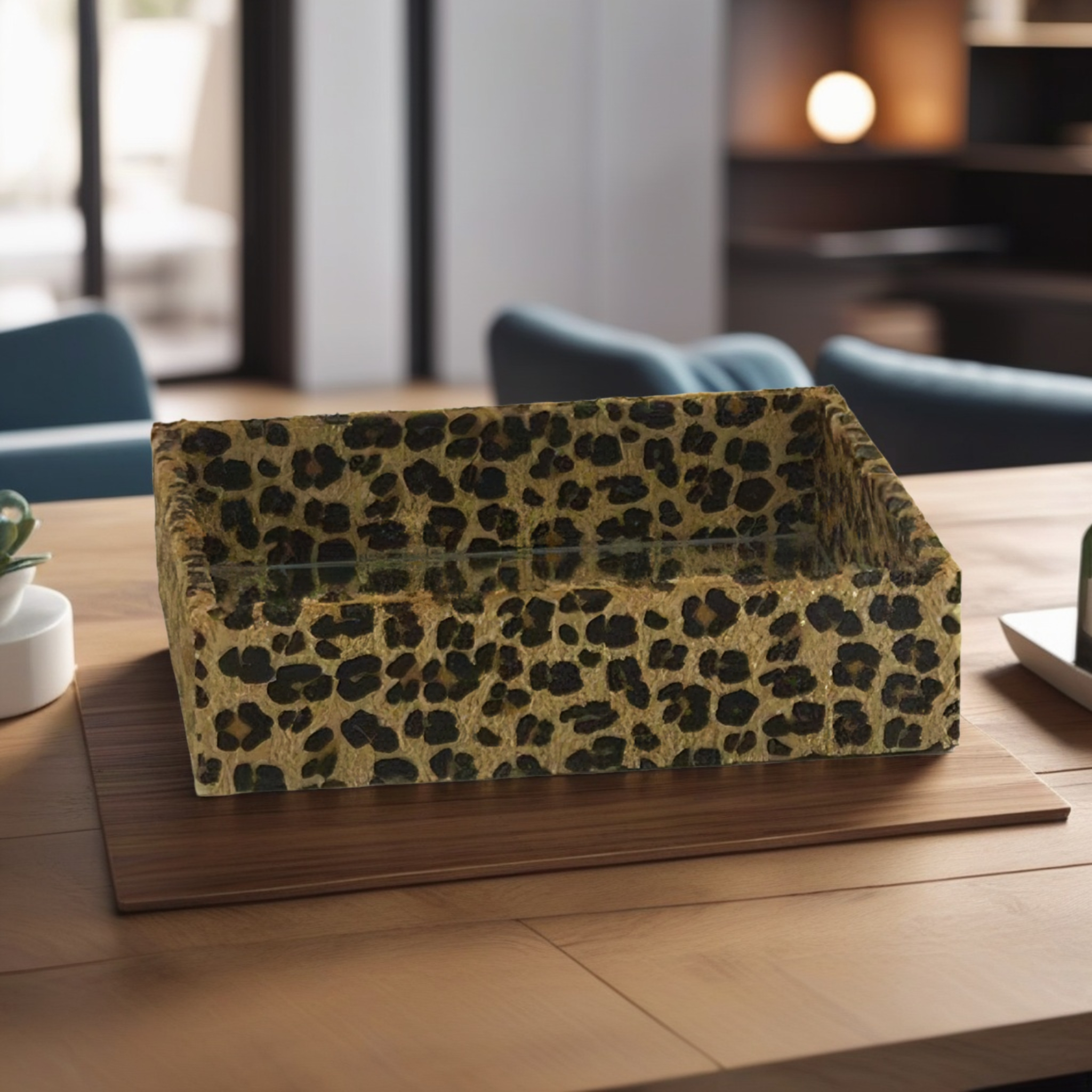 BANDEJA ONCA QUADRADO ESPELHADA MODALI DESIGN