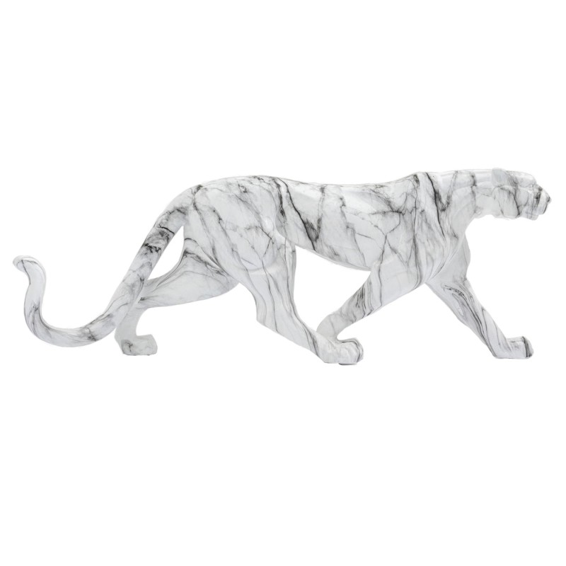 ESCULTURA LEOPARDO MARMORE
