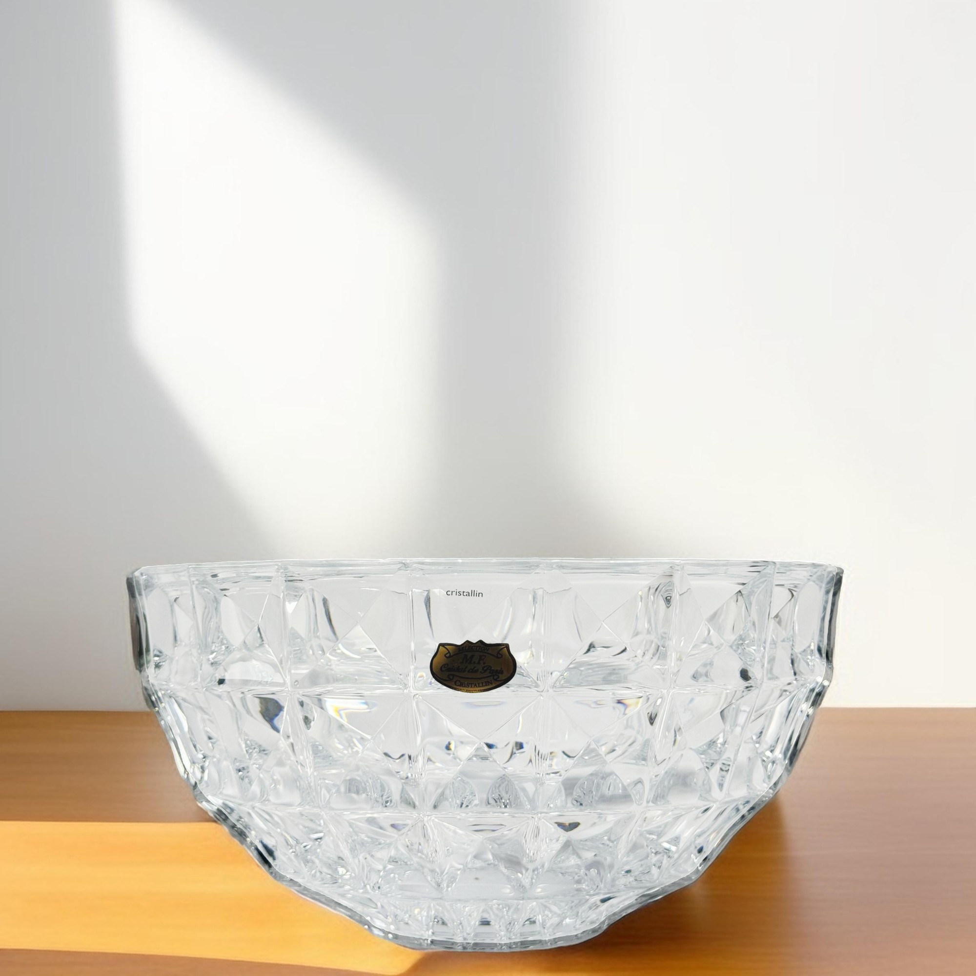 BOWL DIAMANTE CRISTAL TRANSPARENTE 