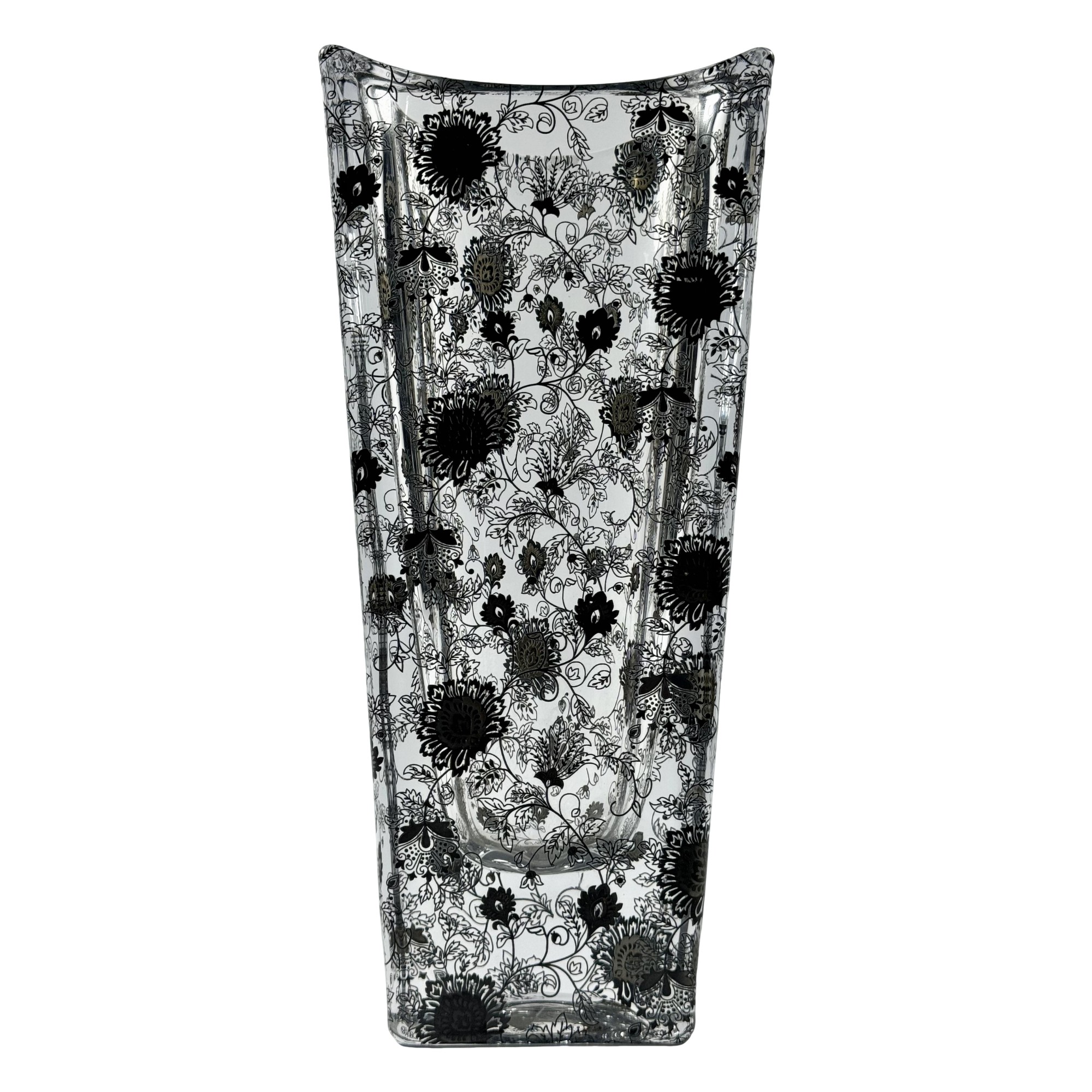 VASO AKINAWA CRISTAL/PRETO A CASA K