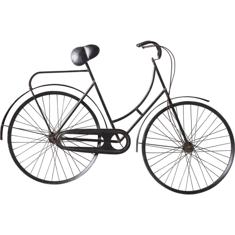 CABIDEIRO BIKE RETRO METAL PRETO 