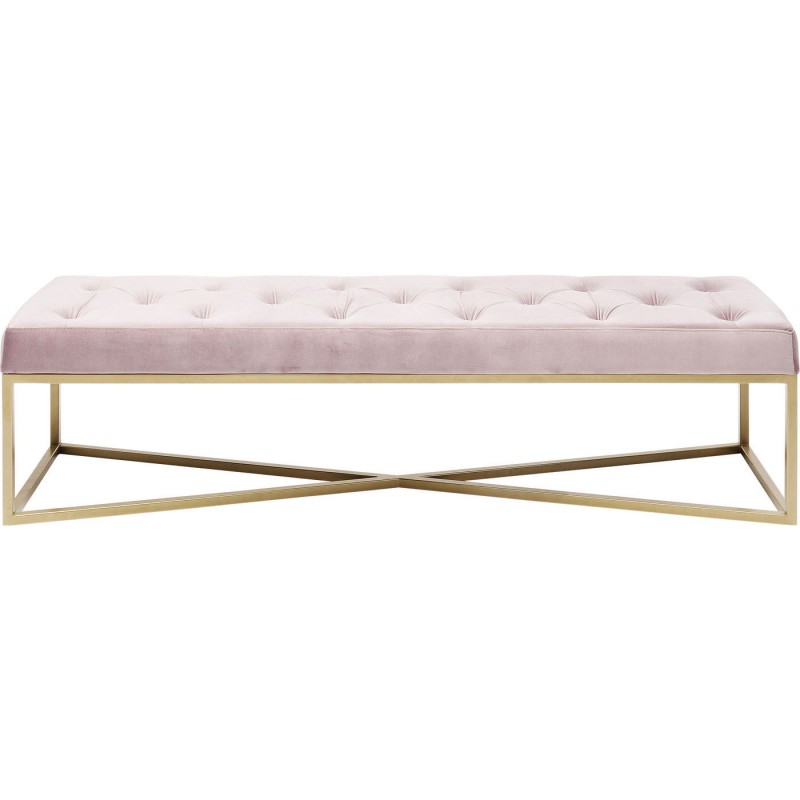 BANCO CROSSOVER ROSE BASE DOURADA 