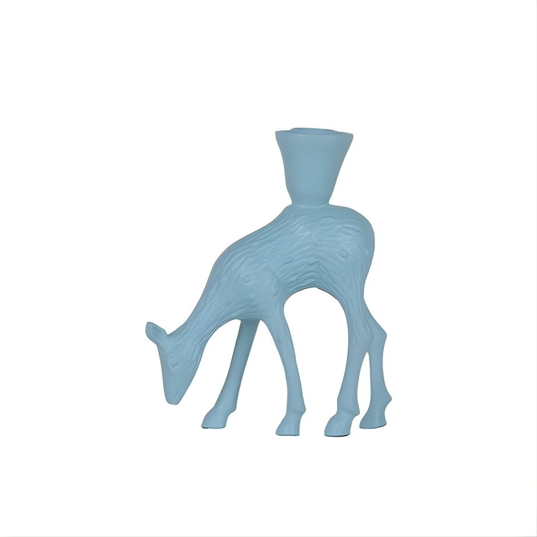 CASTICAL CERVO RESINA AZUL MODALI DESIGN