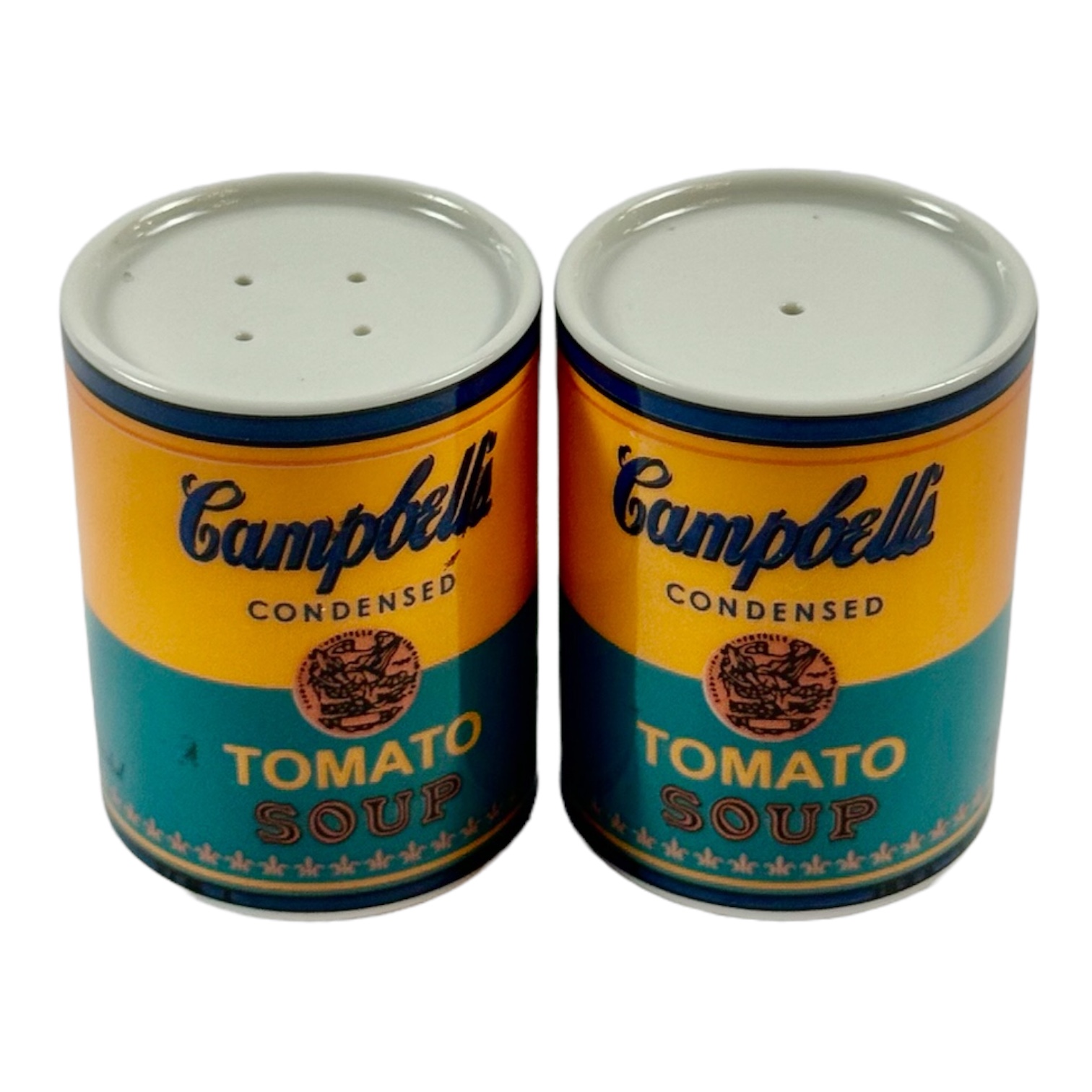 SALEIRO / PIMENTEIRO WARHOL CAMPBELLS PORCELANA LARANJA ROSENTHAL