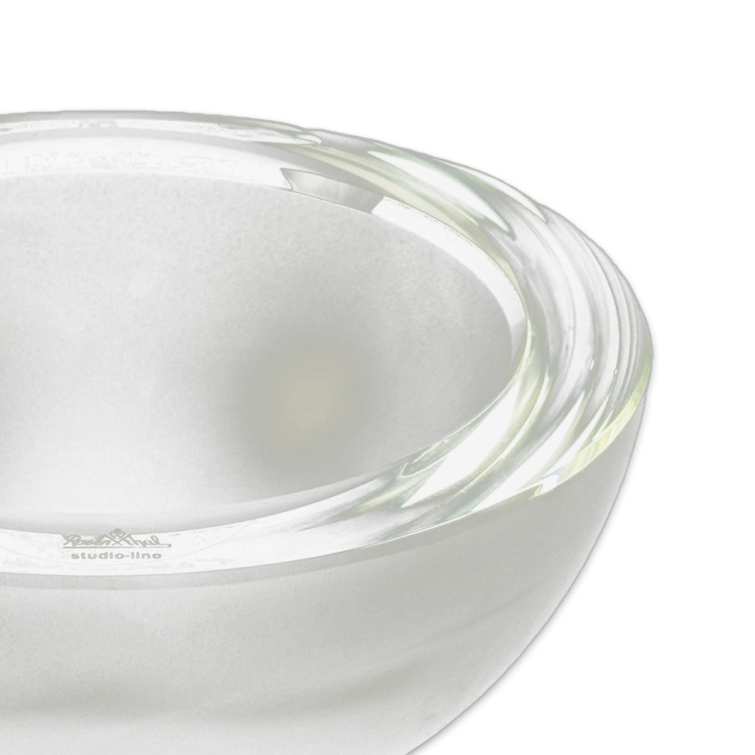 CENTRO MESA BLOCKGLAS CRISTAL TRANSPARENTE ROSENTHAL