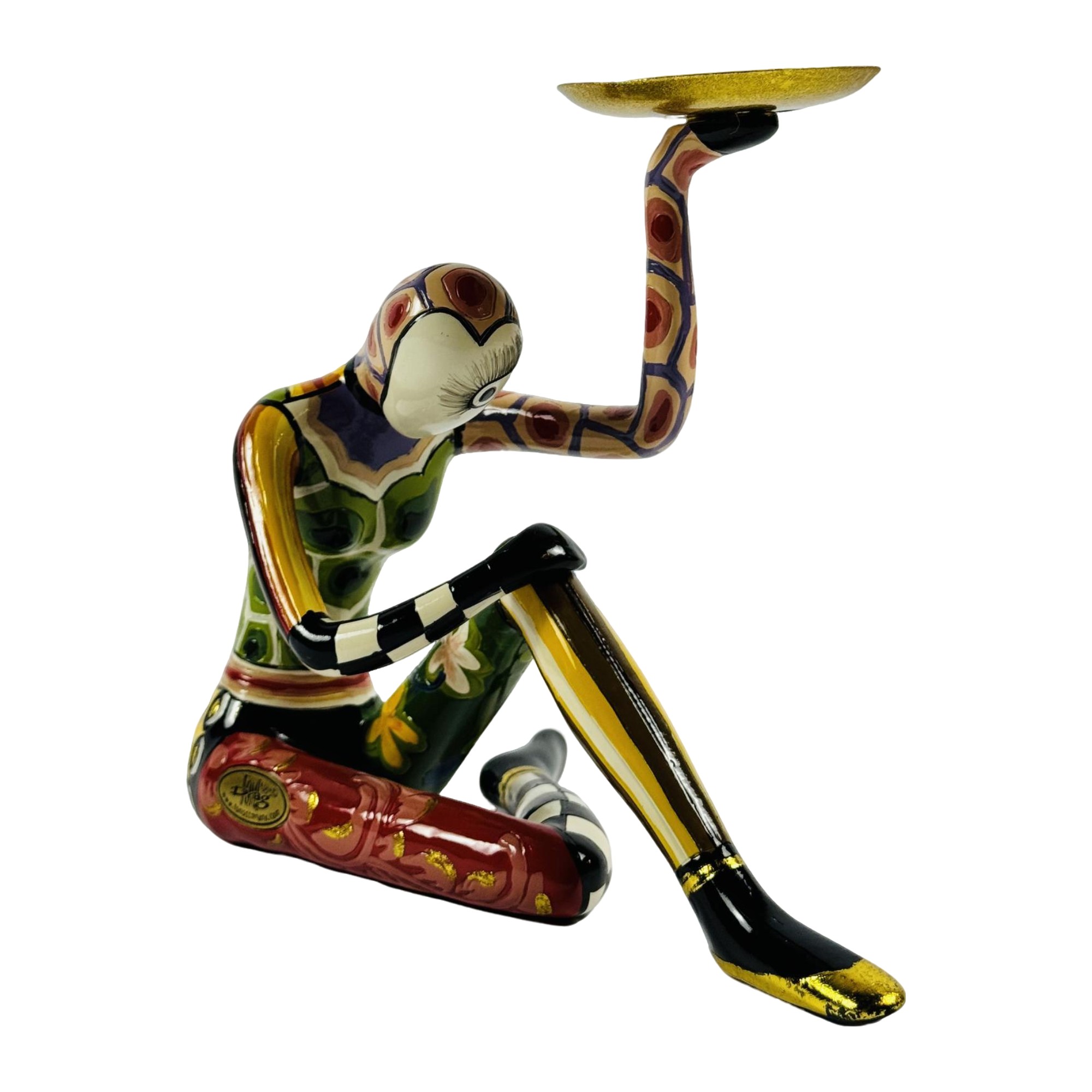 ESCULTURA ACROBATA RESINA TOMS DRAG