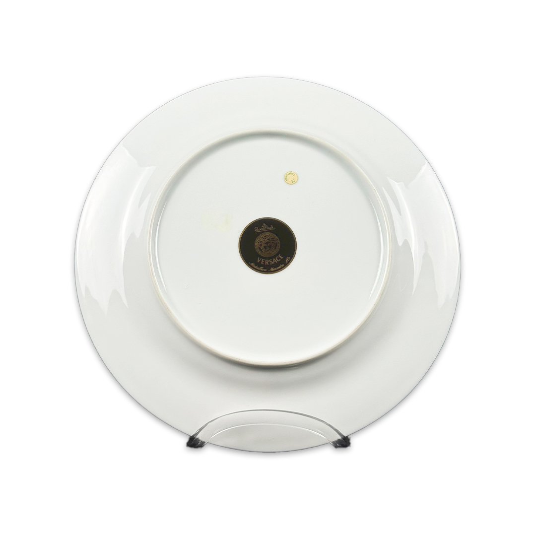 SOUSPLAT VERSACE MEDAILLON MEANDRE D OR PORCELANA UNITARIO