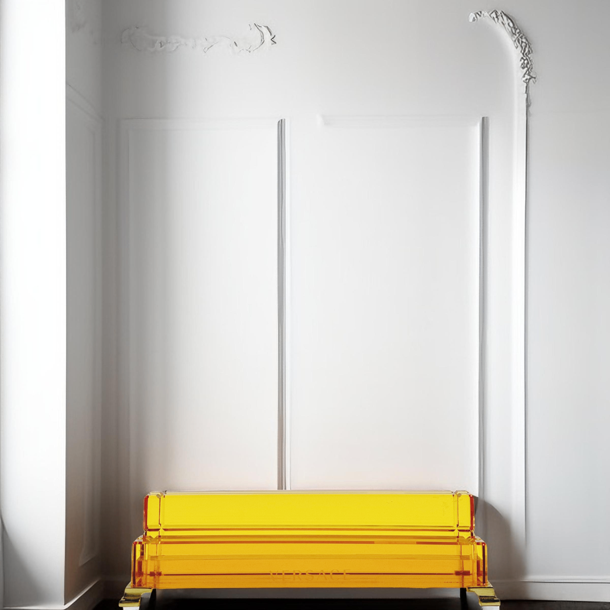 PORTA CORRESPONDENCIA VERSACE CRISTAL AMBAR