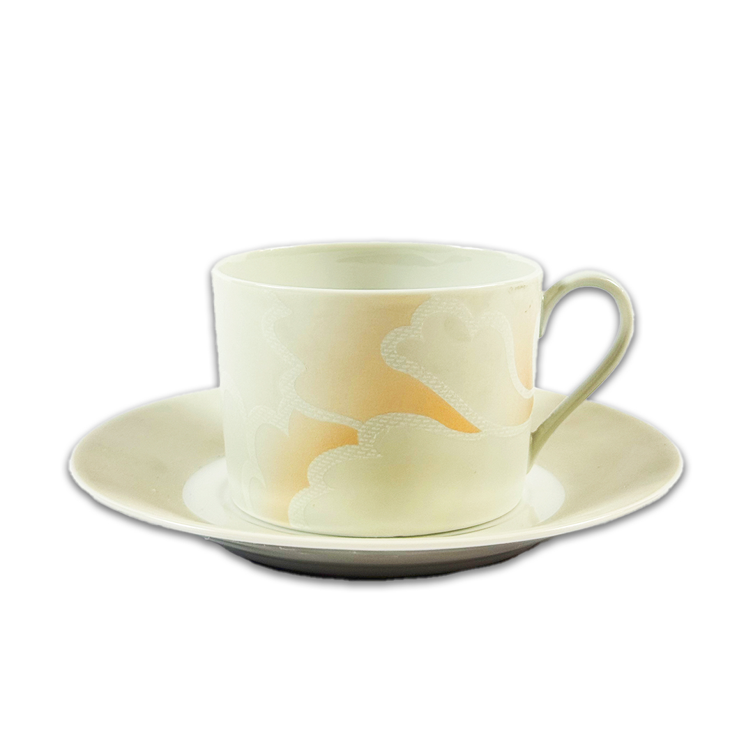 XICARA CHA+PIRES OBI PORCELANA ROYAL LIMOGES JOGO 6 PEÇAS