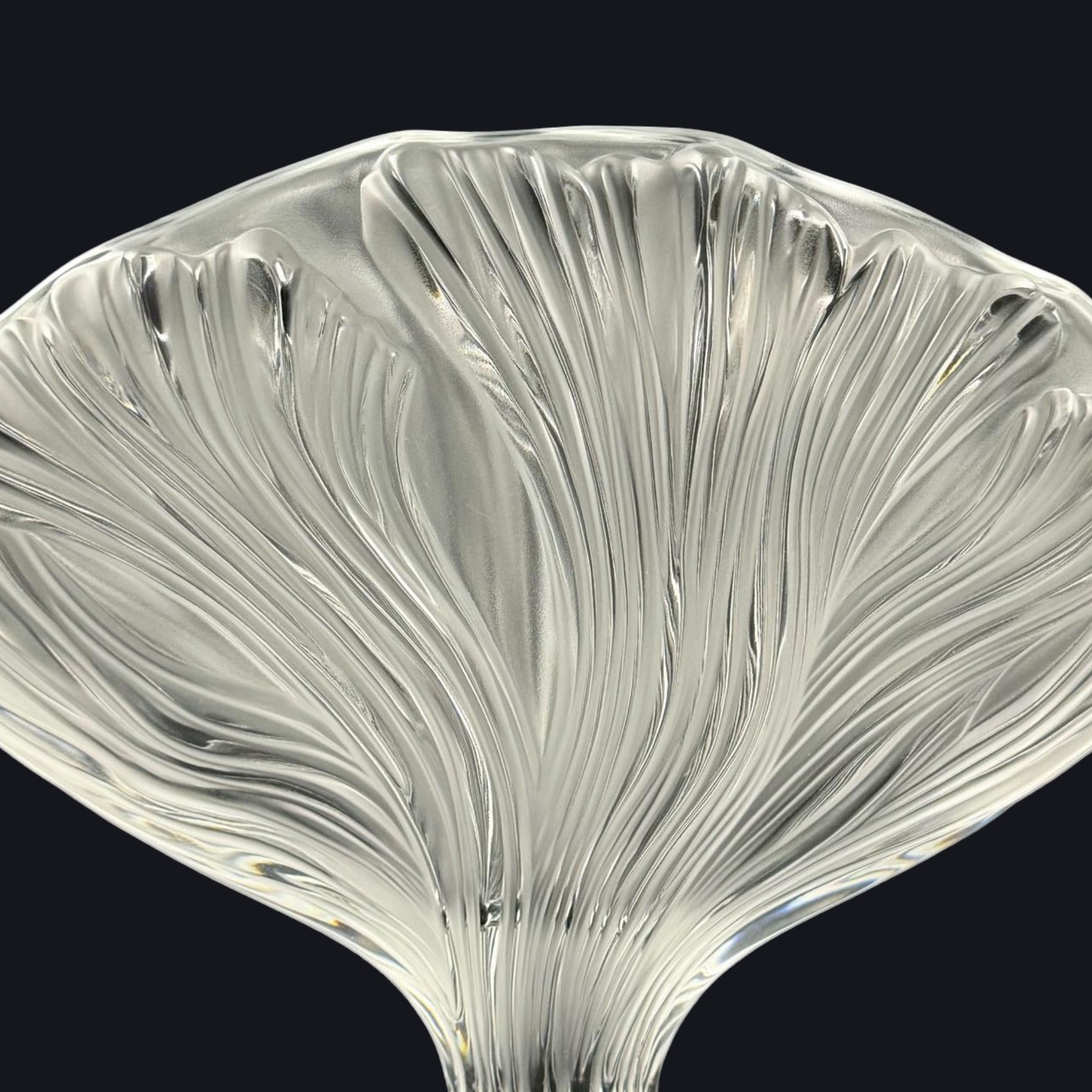 VASO ICHOR CRISTAL FOSCO LALIQUE