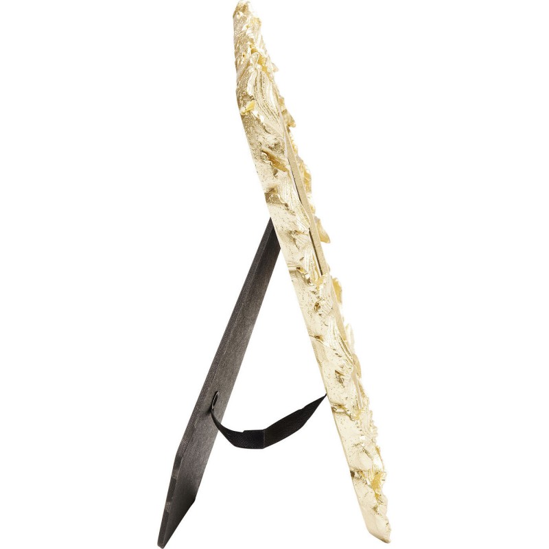 PORTA RETRATO GINGKO DOURADO FOTO 10X15 