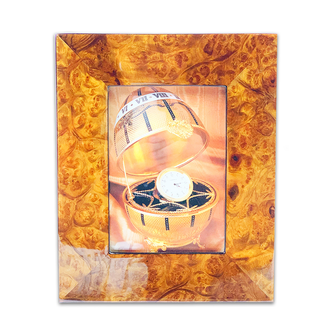 PORTA RETRATO LACA MARROM FOTO 13X18 PACIFIC CONNECTIONS