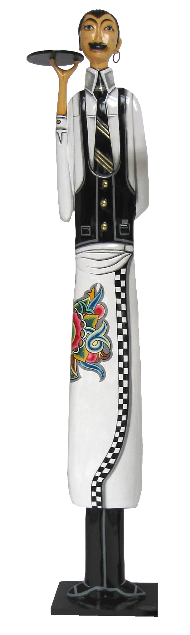 ESCULTURA MORDOMO ALPHONSO RESINA TOMS DRAG