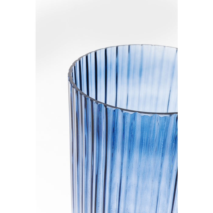 VASO BARFLY DARK VIDRO AZUL 