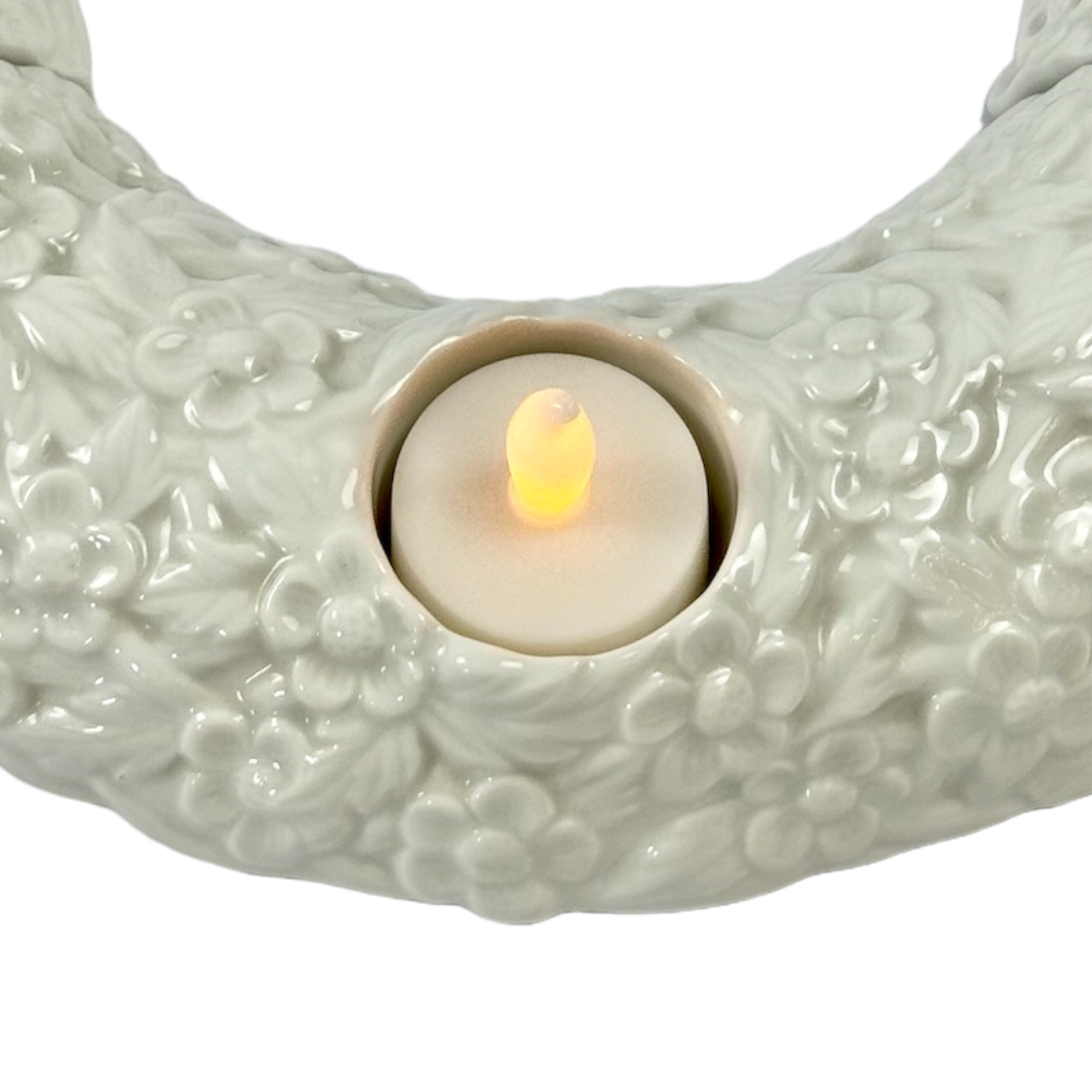 CASTICAL WREATH LANDLEBEN WEISS PORCELANA ROSENTHAL JOGO 3 PEÇAS