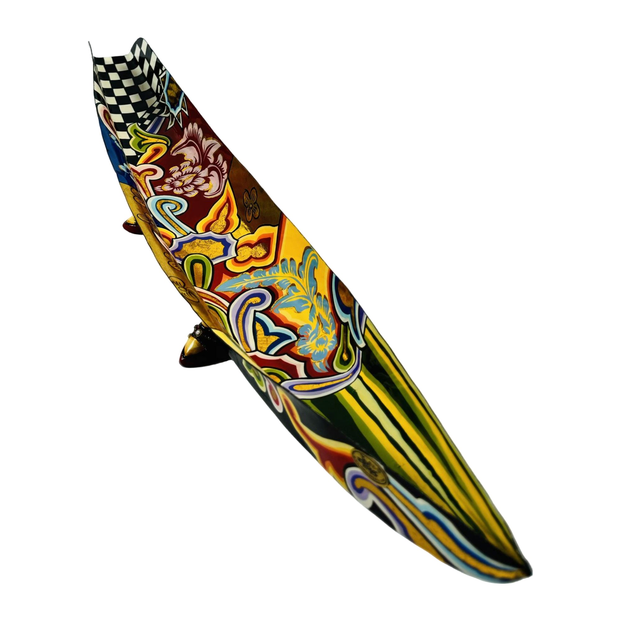 CENTRO MESA OVAL DRAG PRETO TOMS DRAG