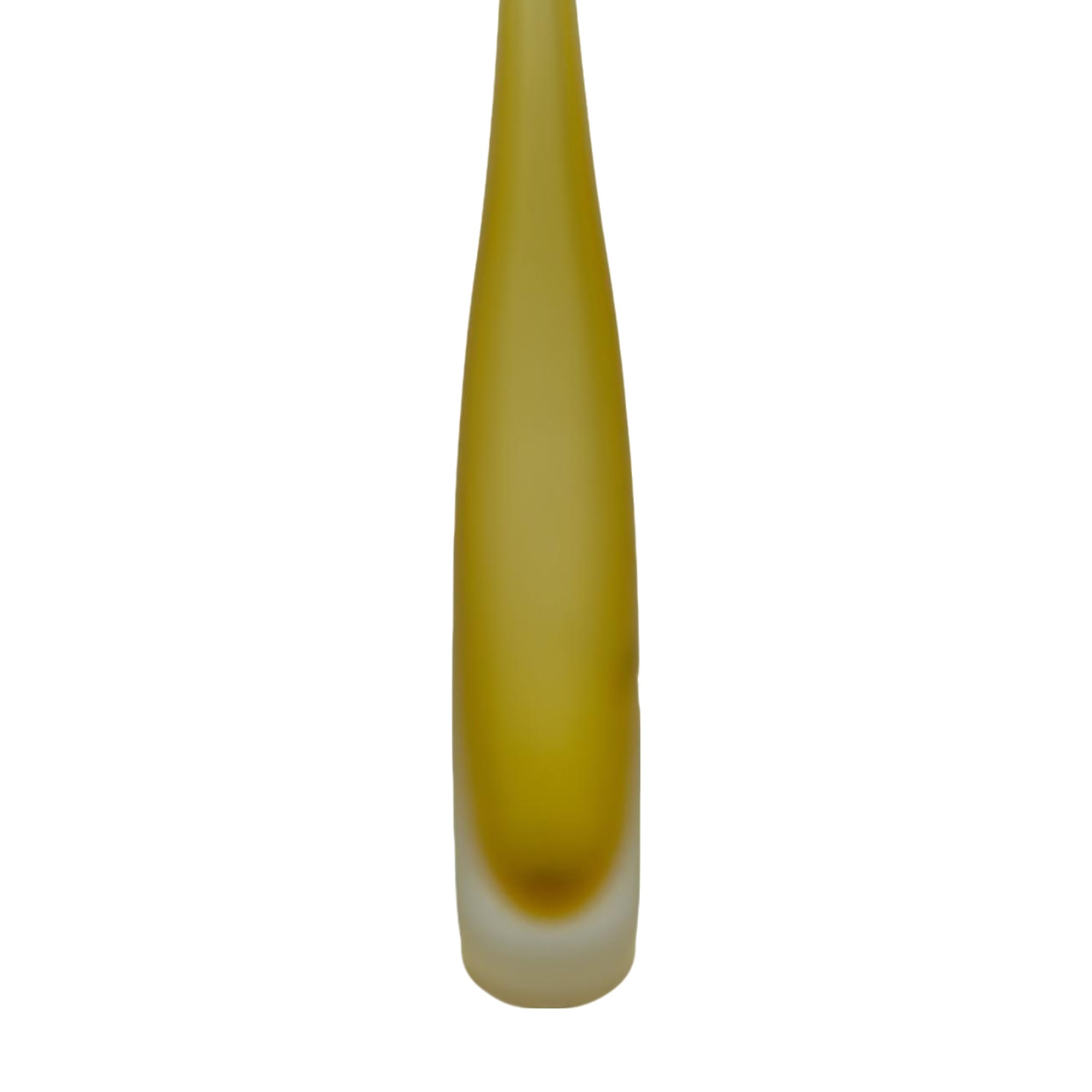 VASO FLUTE CRISTAL  AMBAR FOSCO