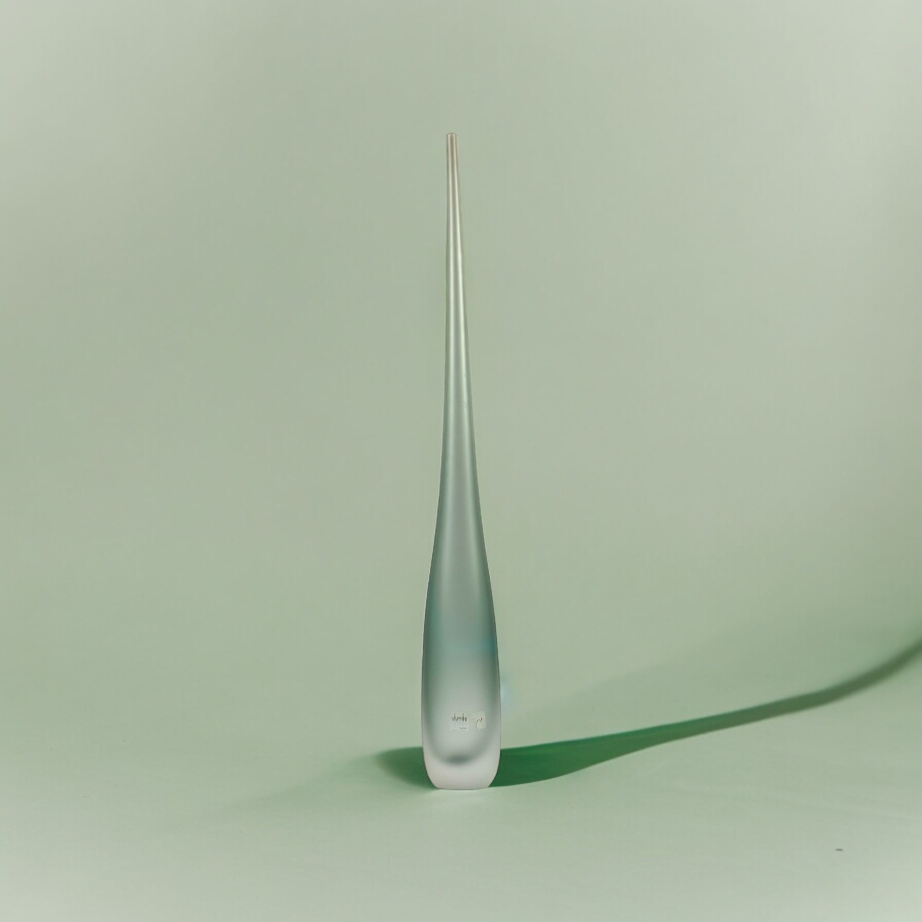 VASO FLUTE CRISTAL ACO FOSCO