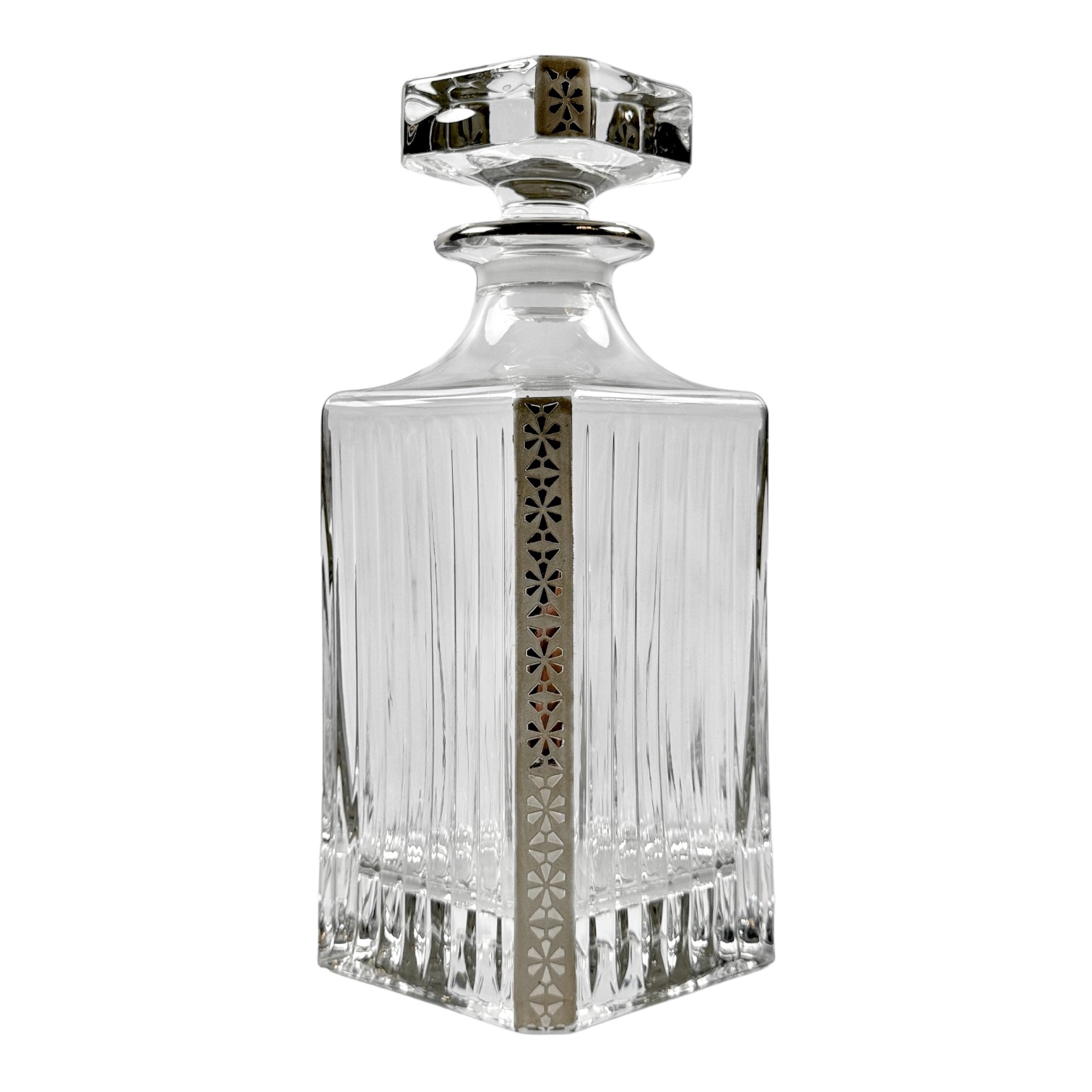 GARRAFA TIMELESS CRISTAL/PRATEADO ACASA K