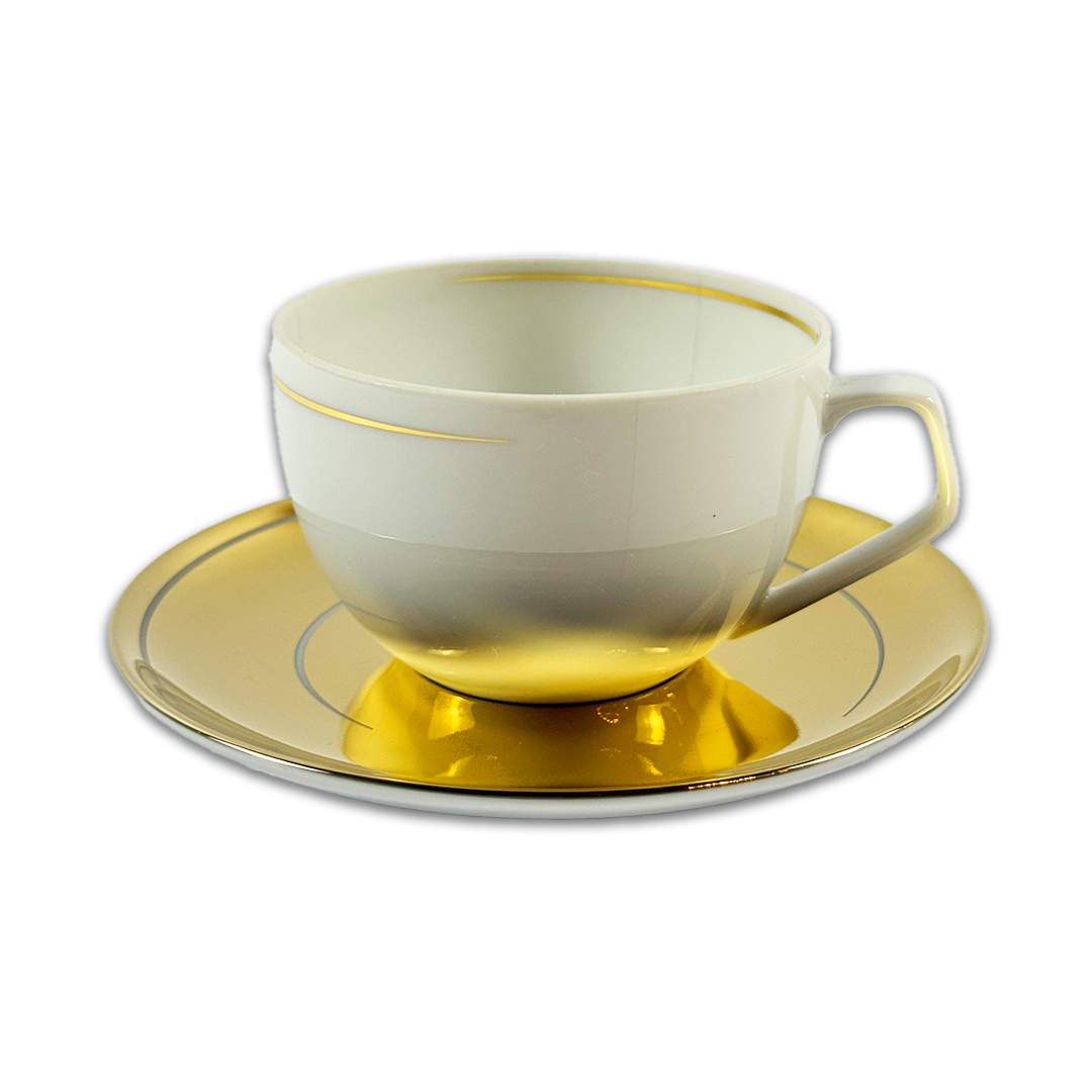 XICARA CHA+PIRES CELTIC PORCELANA ROYAL LIMOGES JOGO 6 PEÇAS