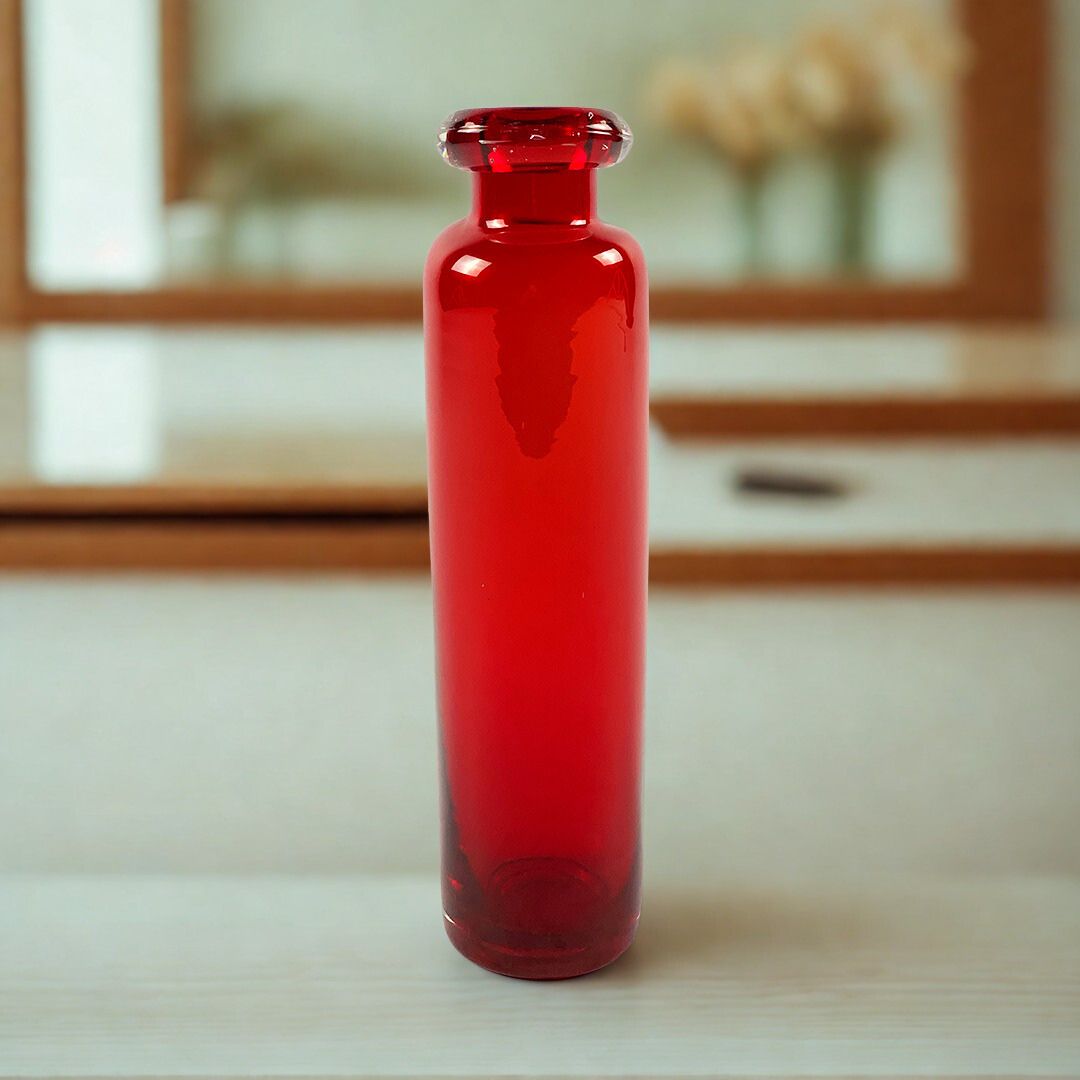 VASO DRUNKEN CRISTAL VERMELHO ROSENTHAL