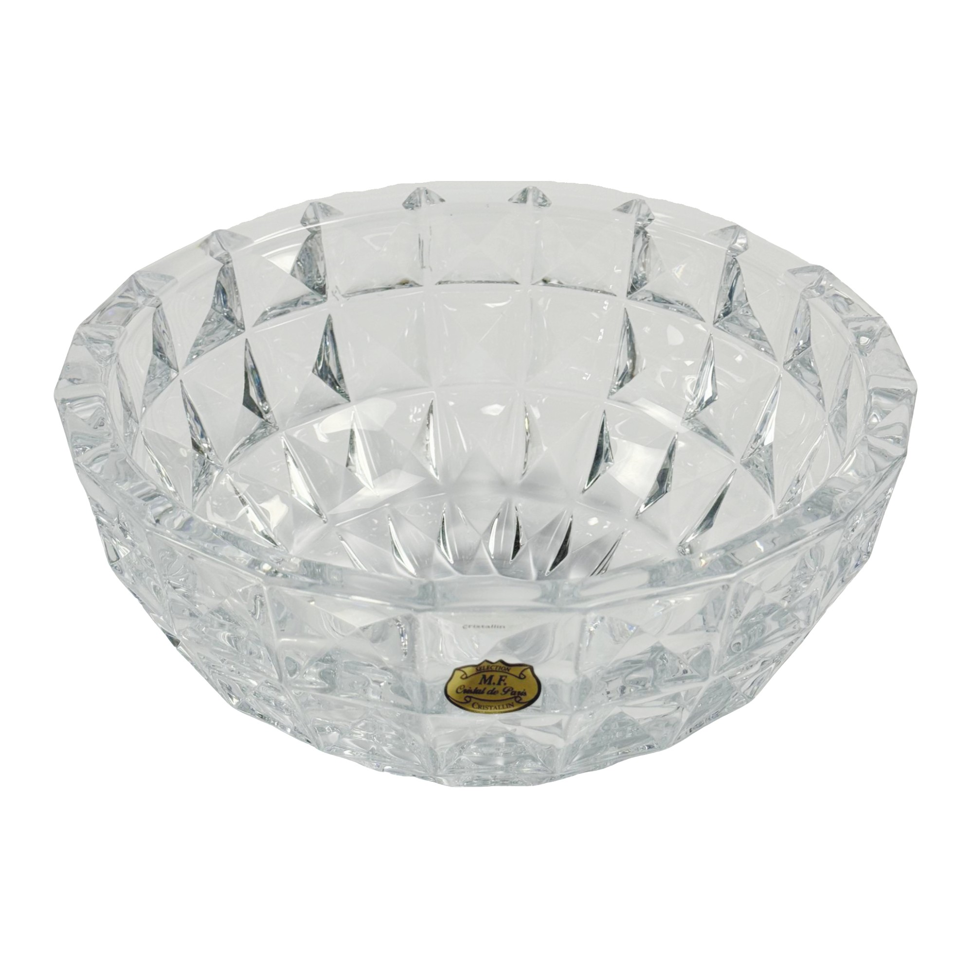 BOWL DIAMANTE CRISTAL TRANSPARENTE 