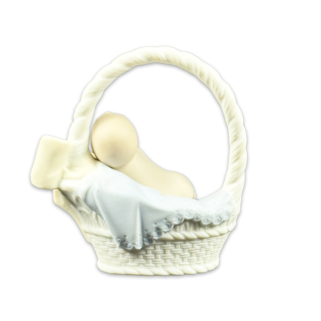 ESCULTURA BEBE NASCIDO  MASCULINO PORCELANA LLADRO