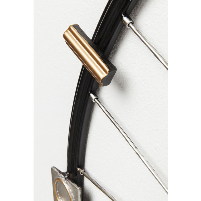 RELOGIO PAREDE SPOKE WHEEL METAL 