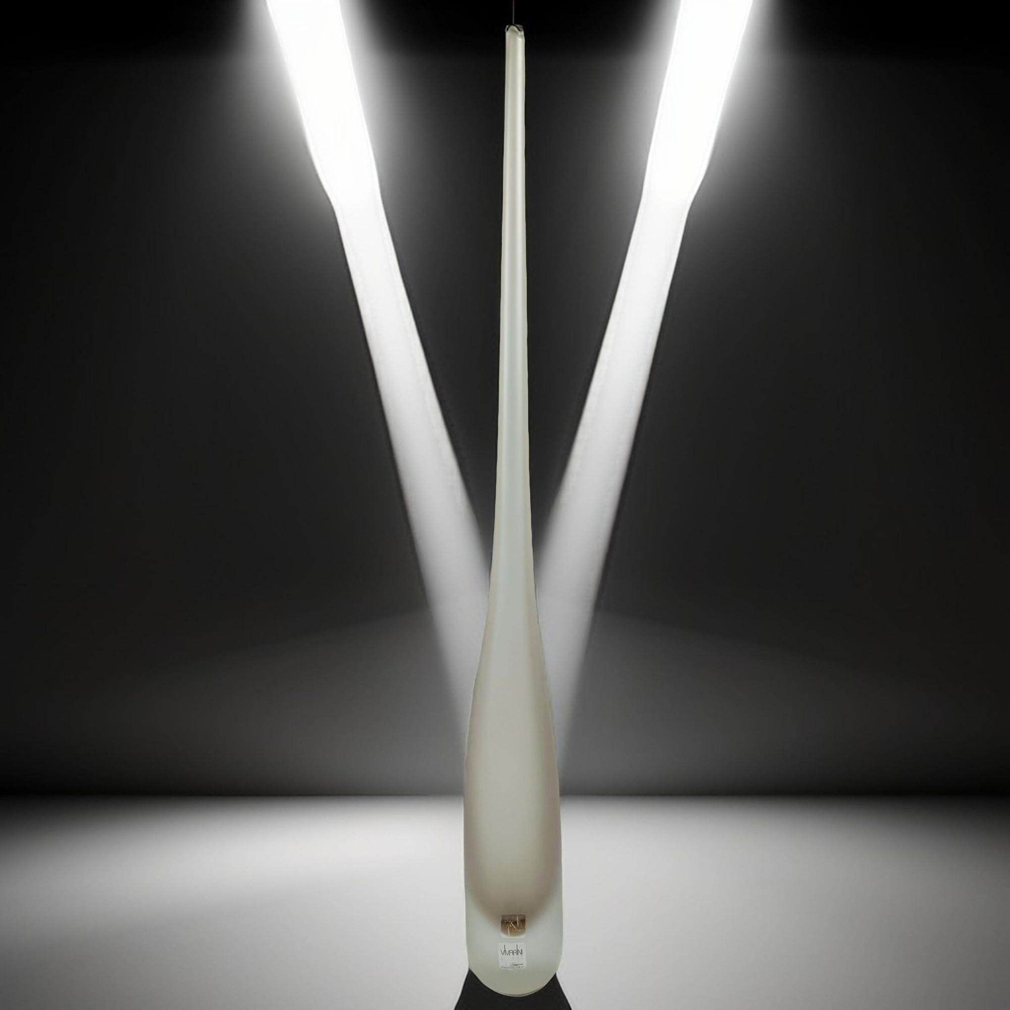 VASO FLUTE CRISTAL TABACO FOSCO