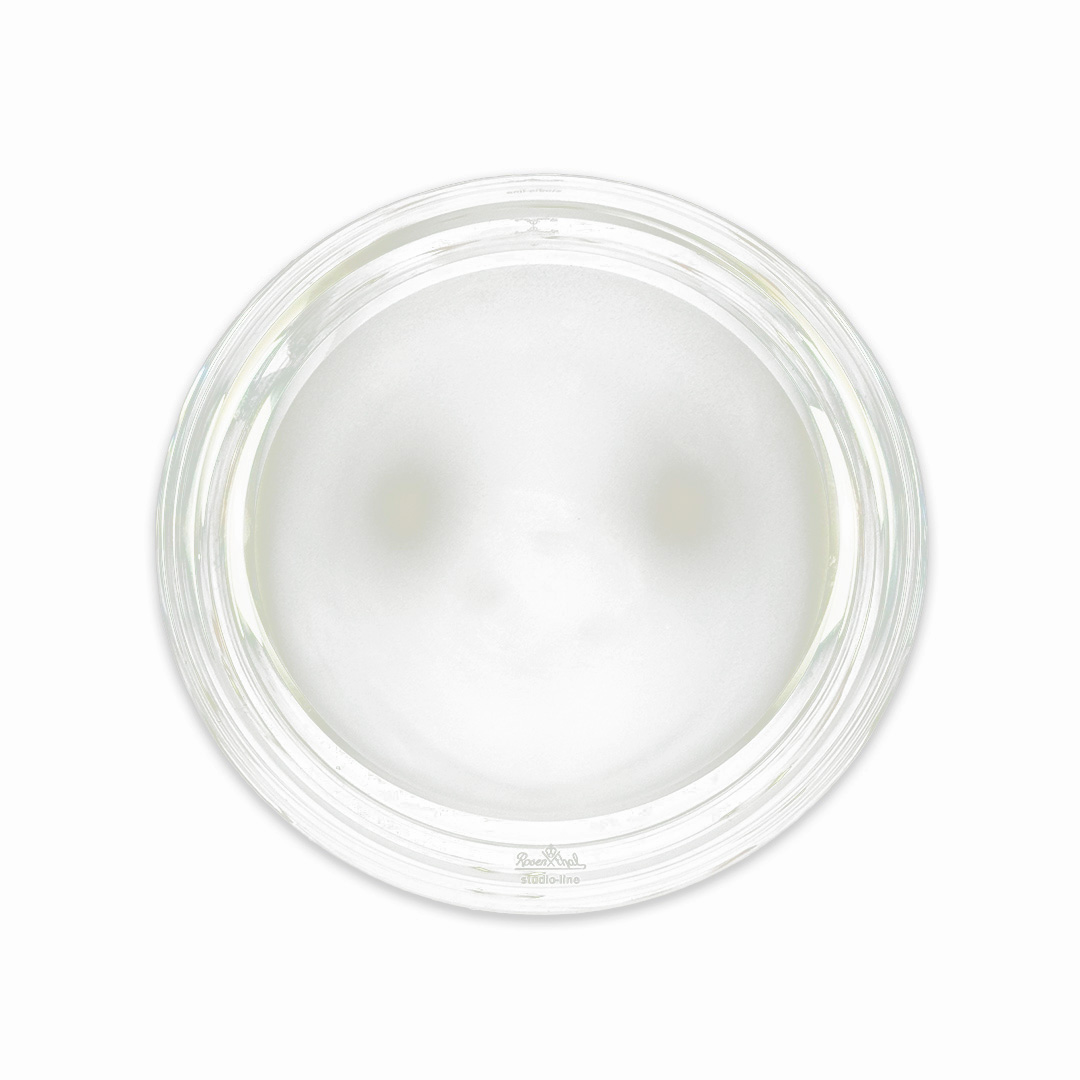 CENTRO MESA BLOCKGLAS CRISTAL TRANSPARENTE ROSENTHAL