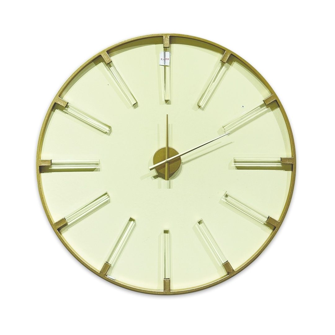 RELOGIO VISIBLE STICKS DOURADO KARE DESIGN