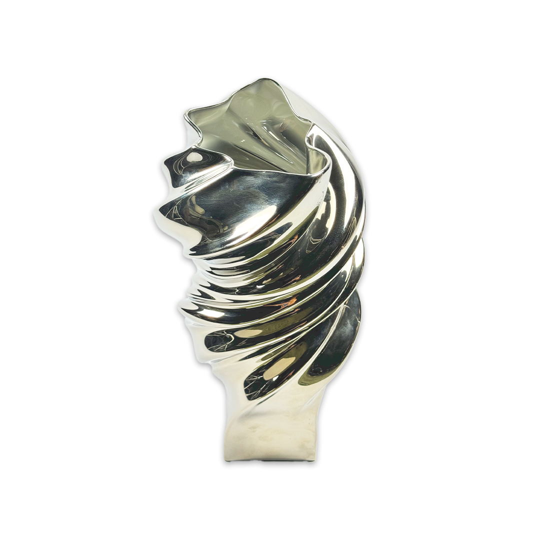 VASO SQUALL PRATA PORCELANA ROSENTHAL