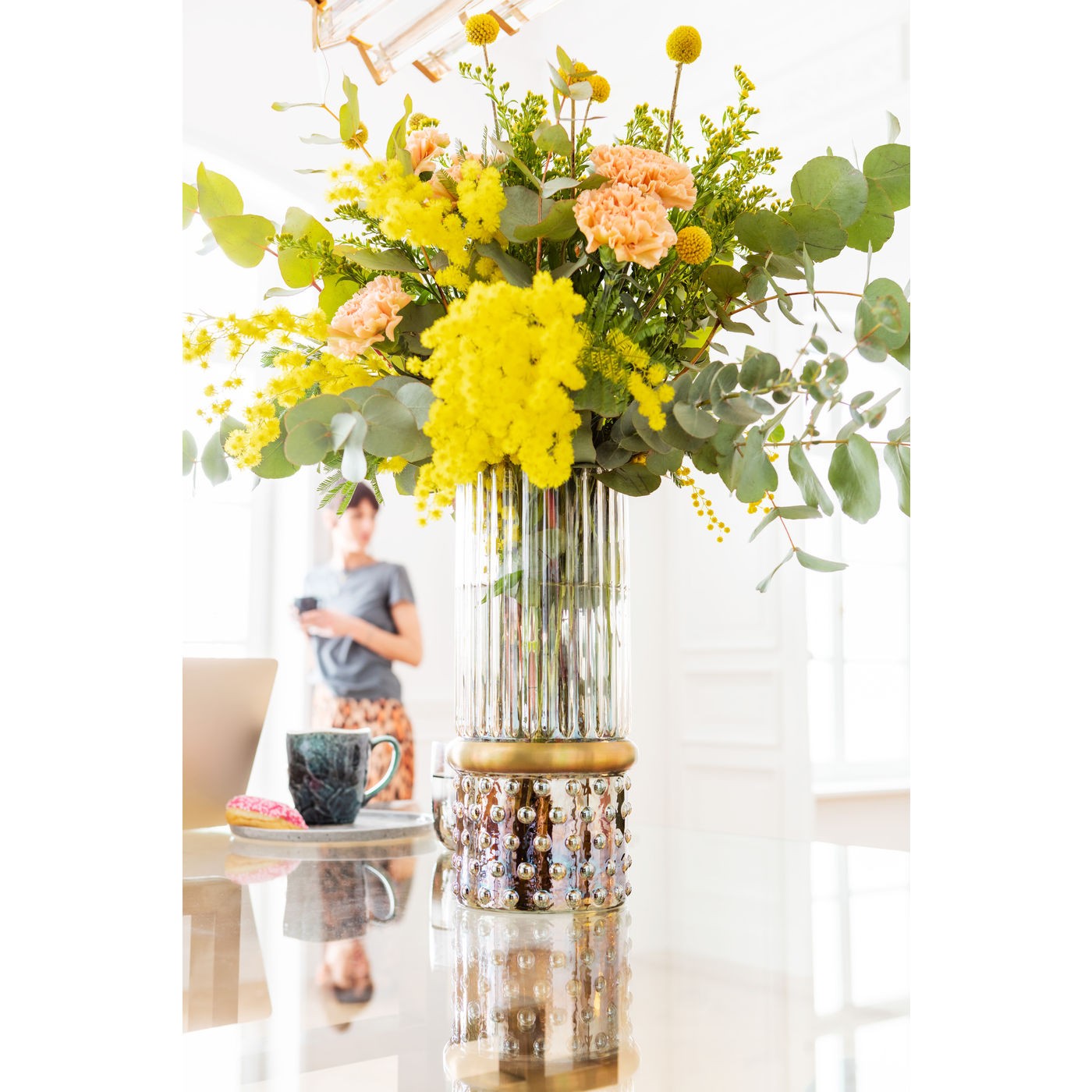 VASO LA VISIBLE VIDRO 