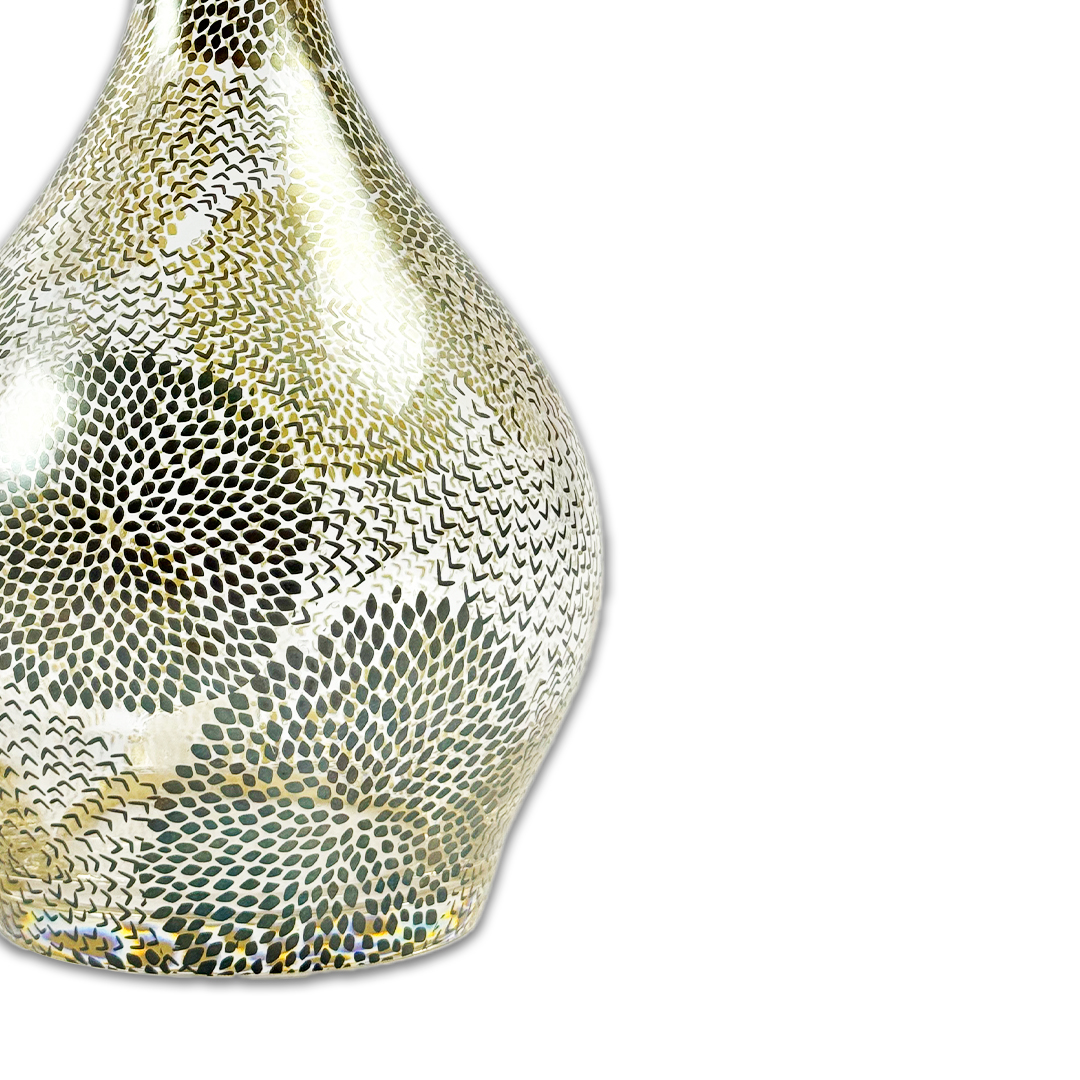 GARRAFA HOLLYWOOD CRISTAL/PRATEADO A CASA K