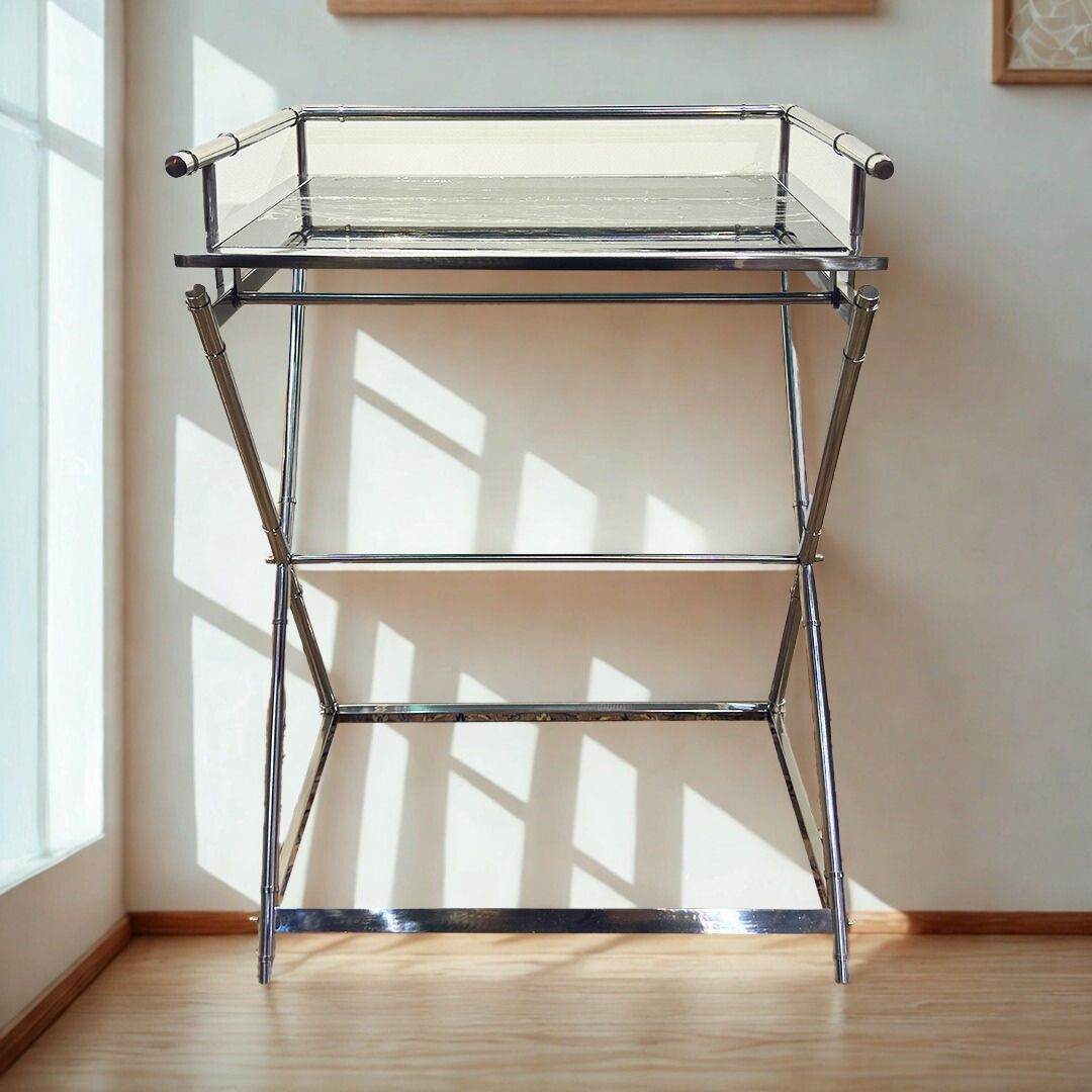 MESA/BAR TAMPO VIDRO FUME VAN ROON