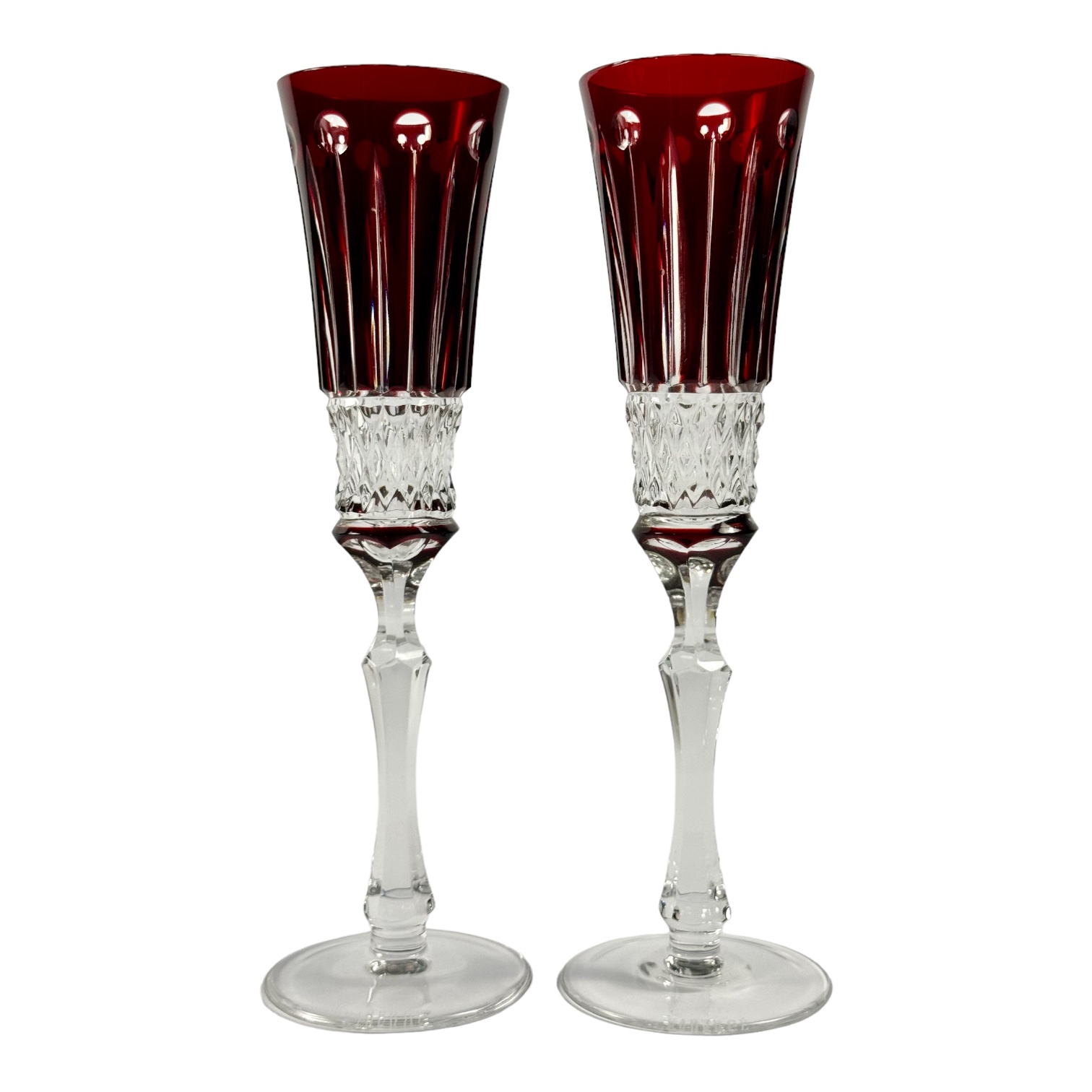 TACA CAMPANHE XENIA VERM ESCURO PAR FABERGE