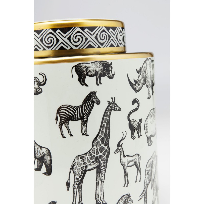 POTICHE ANIMAIS CERAMICA 