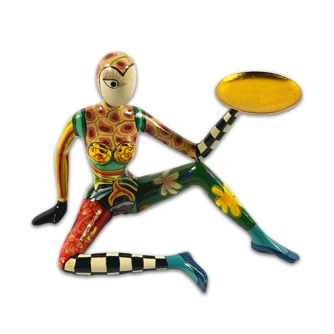 ESCULTURA ACROBATA RESINA TOMS DRAG