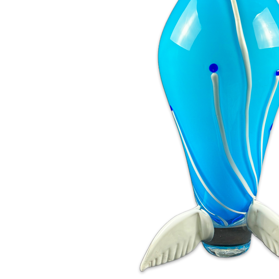 VASO ANGELO AZUL CRISTAL LINEAVETRO